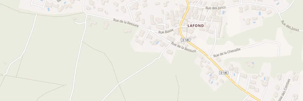 Plan du 60 Rue de la Bessure à Saint-Augustin