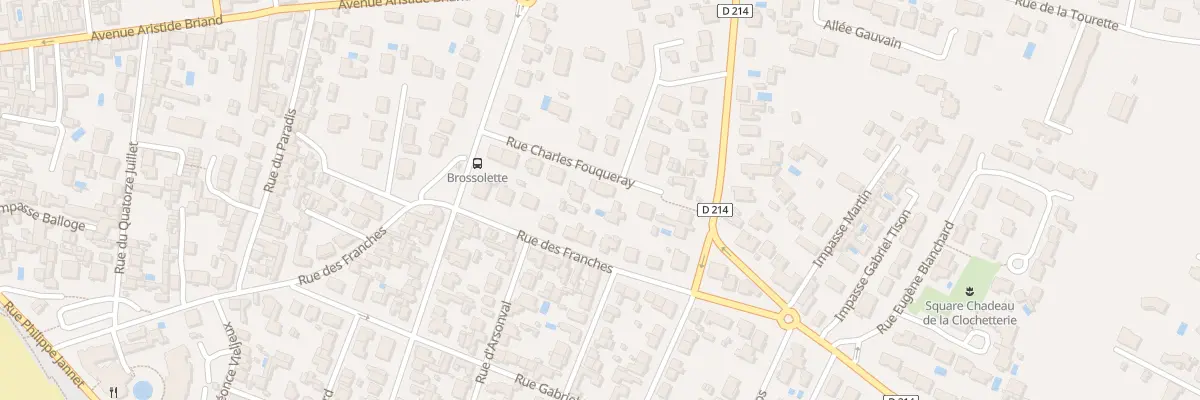 Plan du 12 Rue Charles Fouqueray à Fouras