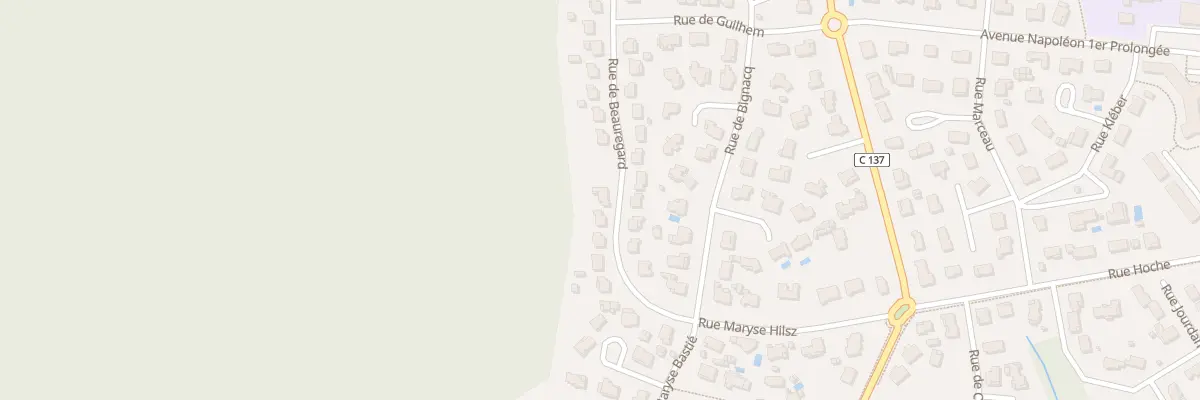 Plan du 9 Rue de Beauregard à Saint-Paul-lès-Dax
