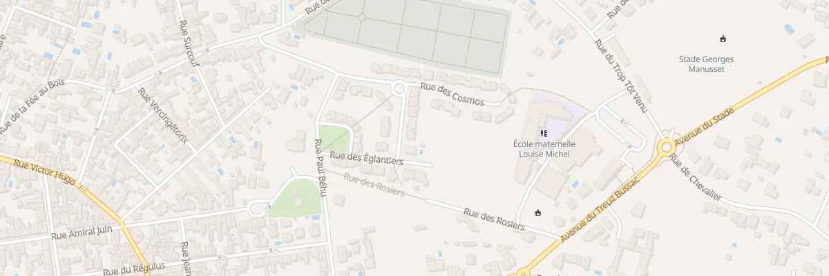Plan du 2 Rue des Aubepines à Fouras