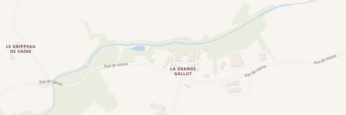 Plan du 18 La Grange Galut à Mouchamps