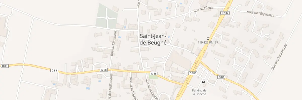 Plan du 16 Rue du moulin rouge à Saint-Jean-d’Hermine