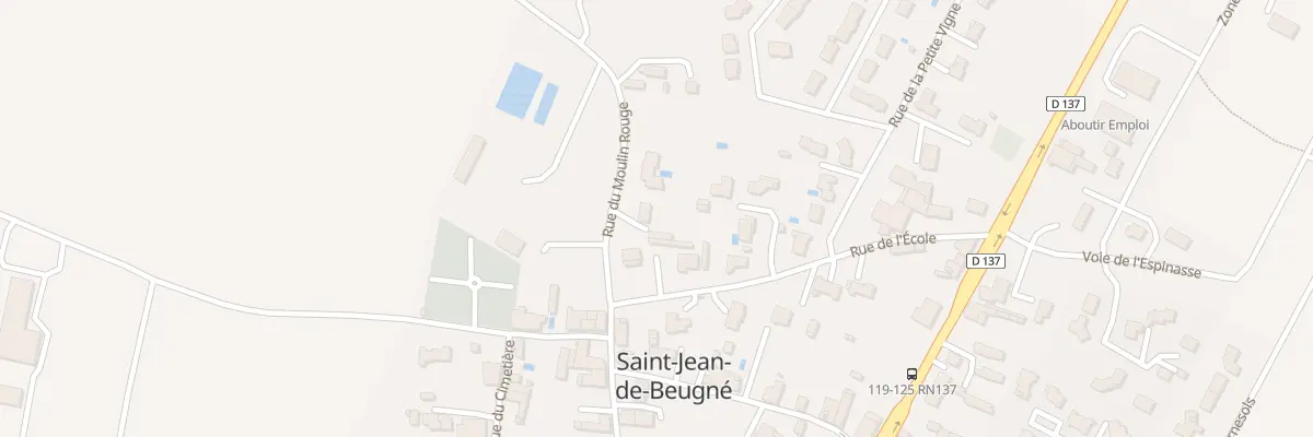 Plan du 46 Rue du moulin rouge à Saint-Jean-d’Hermine