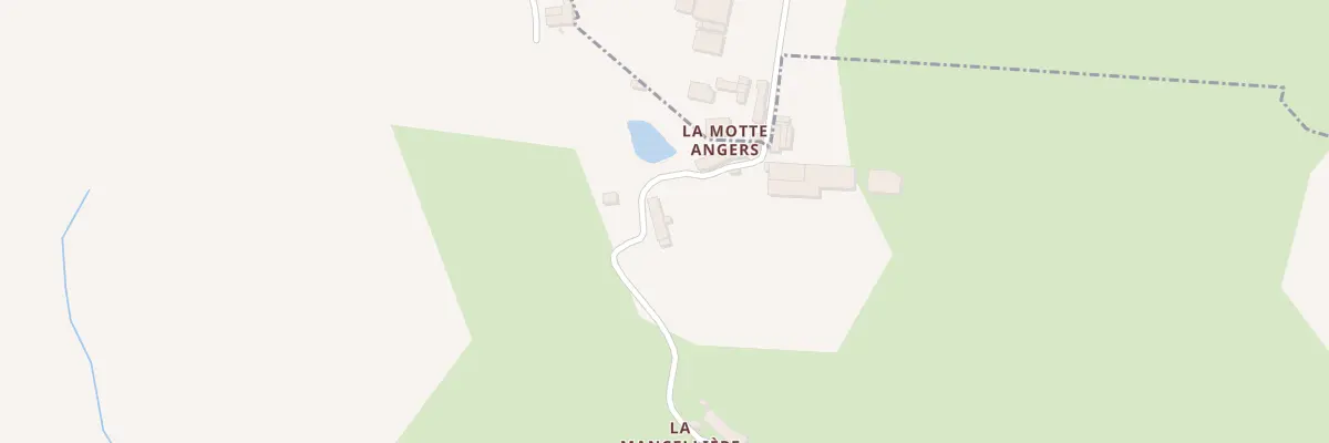 Plan du 52 La Motte Angers à La Chapelle-Fleurigné