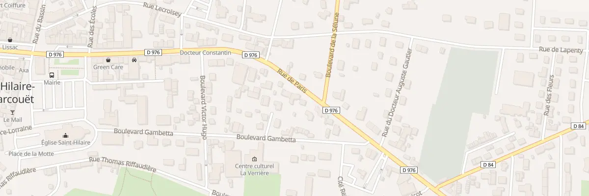 Plan du 124 Rue de Paris - St-Hilaire à Saint-Hilaire-du-Harcouët