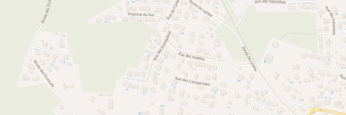 Plan du 8 Rue des Campanules à Parentis-en-Born