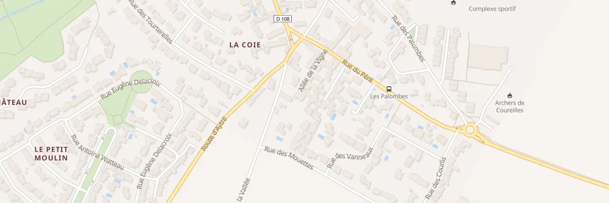 Plan du 6 All de la Vigne à Périgny