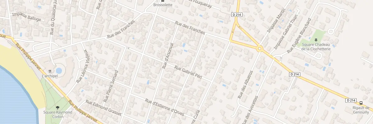 Plan du 20 Rue Victor Basch à Fouras