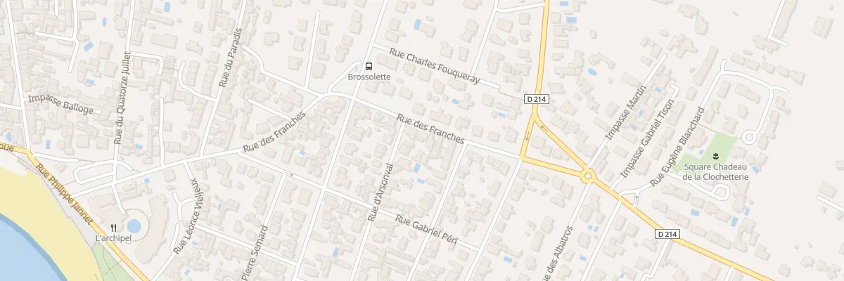 Plan du 41 Rue des Franches à Fouras