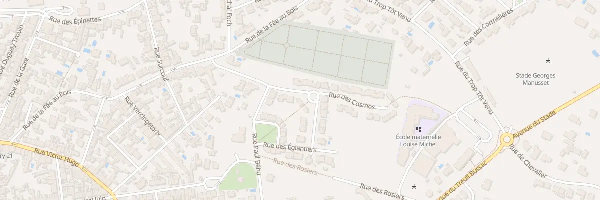 Plan du 1 Rue des Sorbiers à Fouras
