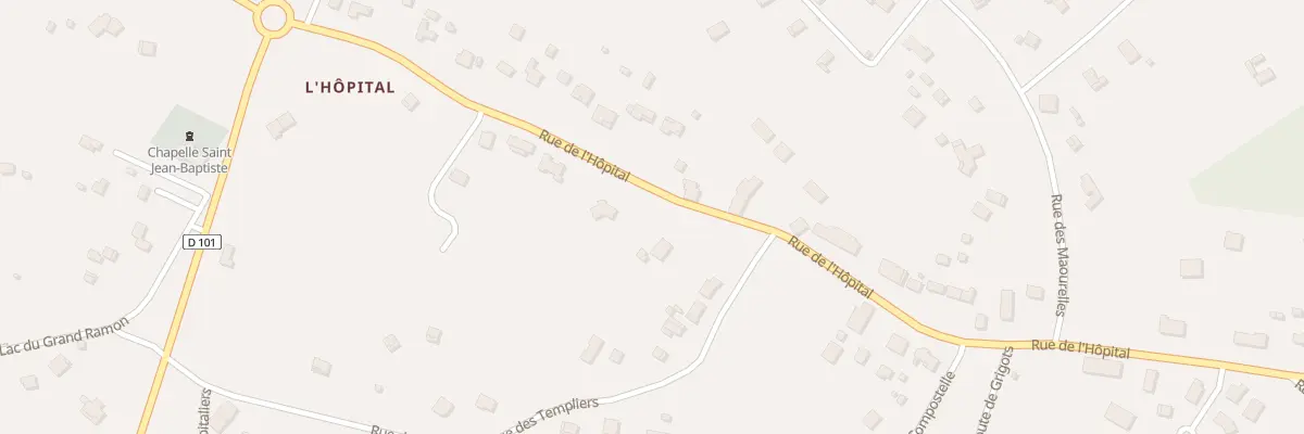 Plan du 11T Rue de l’Hôpital à Grayan-et-l’Hôpital
