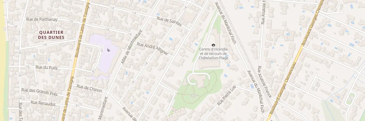 Plan du 27 Rue de Blaye à Châtelaillon-Plage