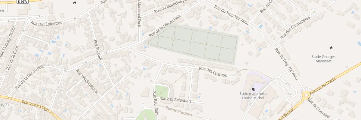 Plan du 2 Rue des Cosmos à Fouras