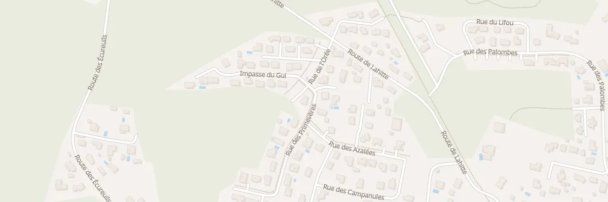 Plan du 46 Rue des Primevères à Parentis-en-Born
