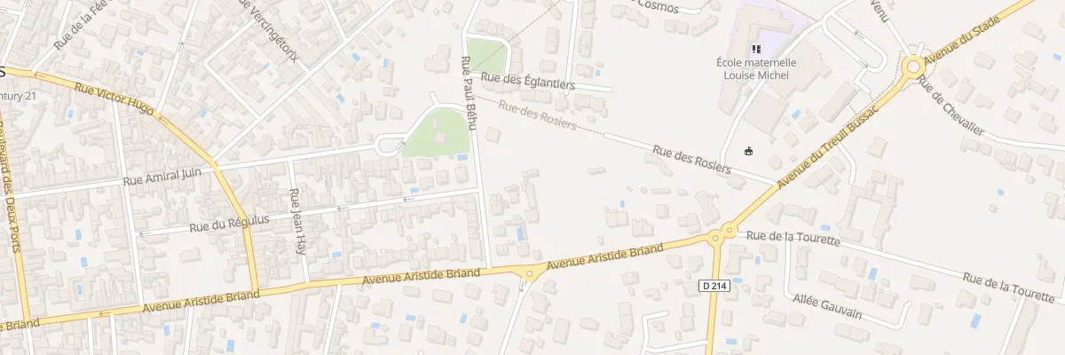 Plan du 5T Rue Paul Béhu à Fouras
