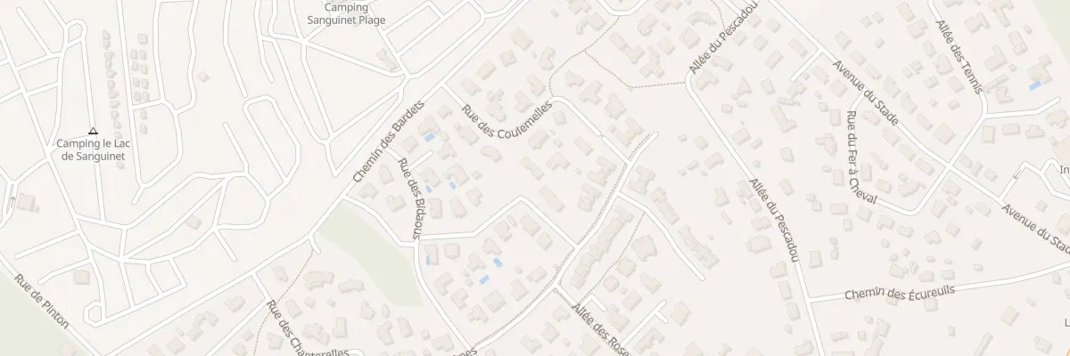 Plan du 62 Rue du Bosquet à Sanguinet