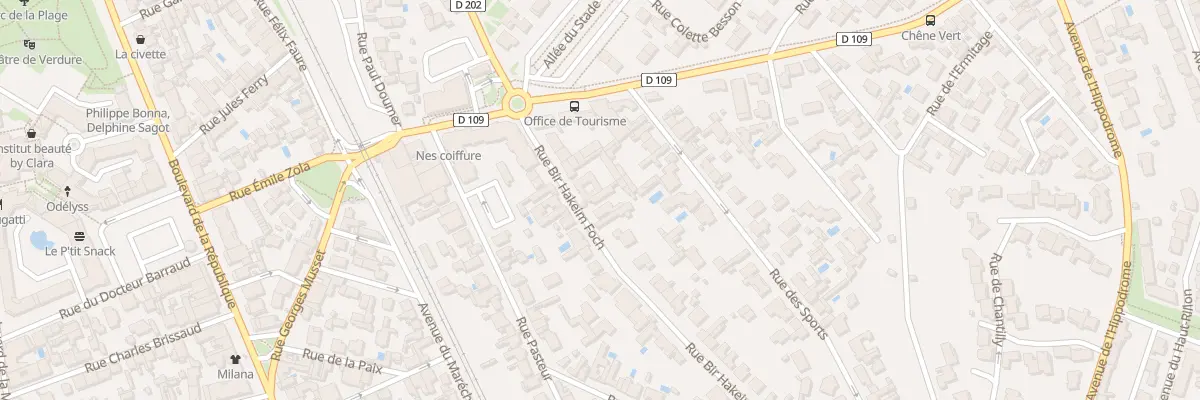 Plan du 11 Rue Bir Hackeim Foch à Châtelaillon-Plage