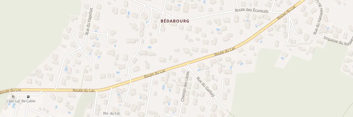Plan du 550 Rte du Lac à Parentis-en-Born