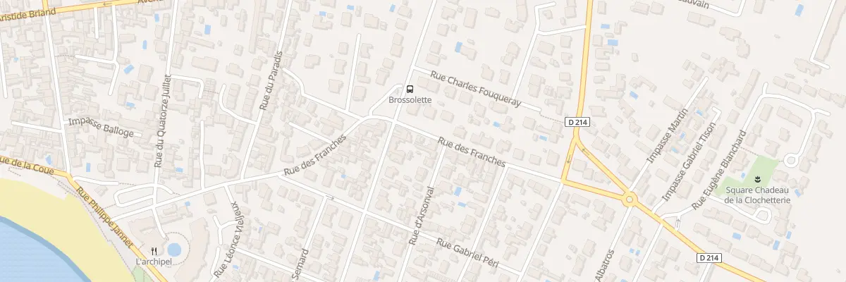 Plan du 35 Rue des Franches à Fouras