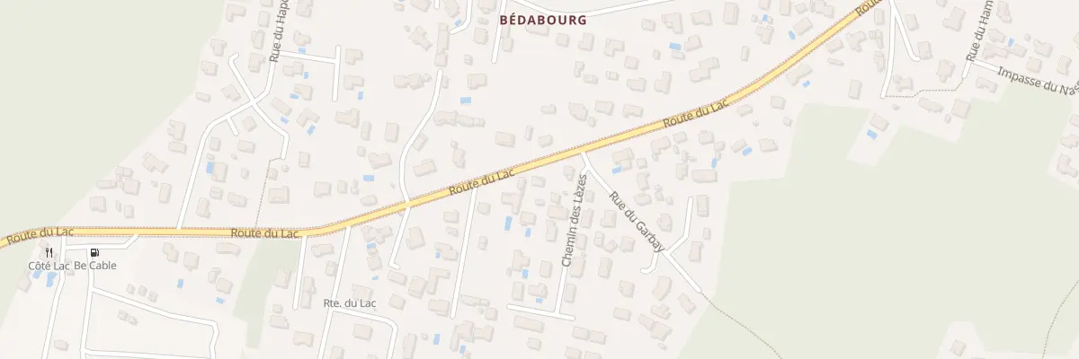 Plan du 561 Rte du Lac à Parentis-en-Born