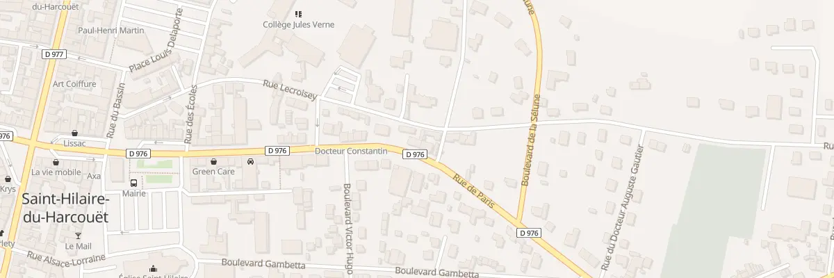 Plan du 115 Rue de Paris - St-Hilaire à Saint-Hilaire-du-Harcouët