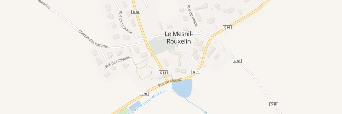 Plan du 6 Rue de l’Oliverie au Mesnil-Rouxelin