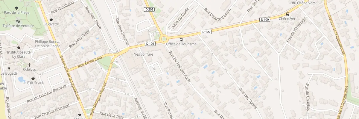 Plan du 5 Rue Bir Hackeim Foch à Châtelaillon-Plage