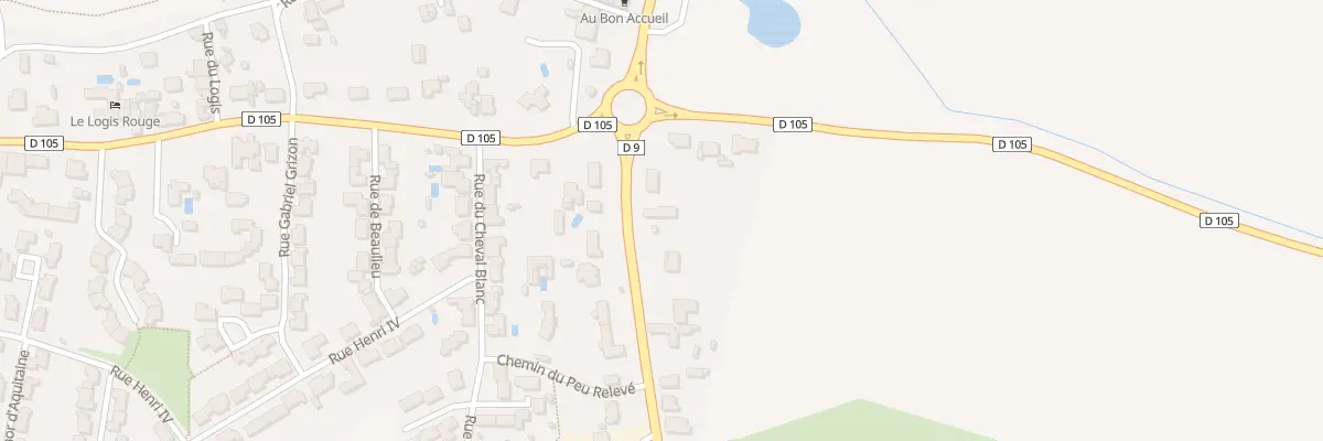 Plan du 3 Rte de Villedoux à Charron