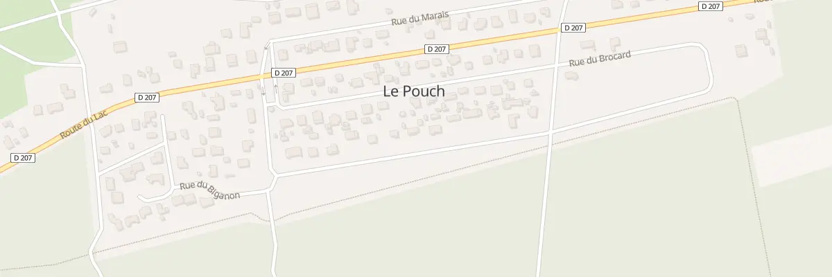 Plan du 56 Rue des Chevreuils à Carcans
