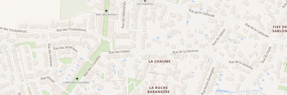 Plan du 2 Rue des Aigrettes à Périgny