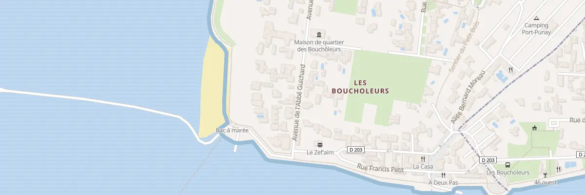 Plan du 46 Av Abbé Guichard à Châtelaillon-Plage