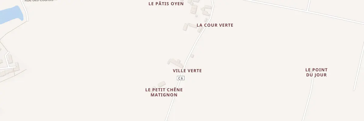 Plan du 11 La Ville Verte à Mondevert