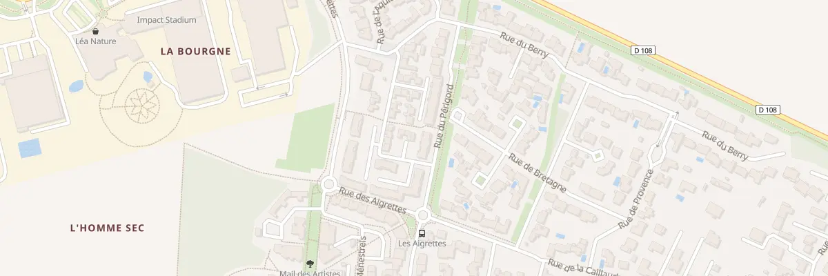 Plan du 6 Rue du Poitou à Périgny