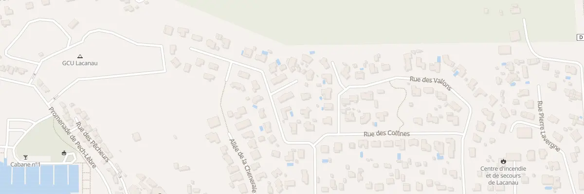 Plan du 29B Rue Les Hauts du Lac à Lacanau