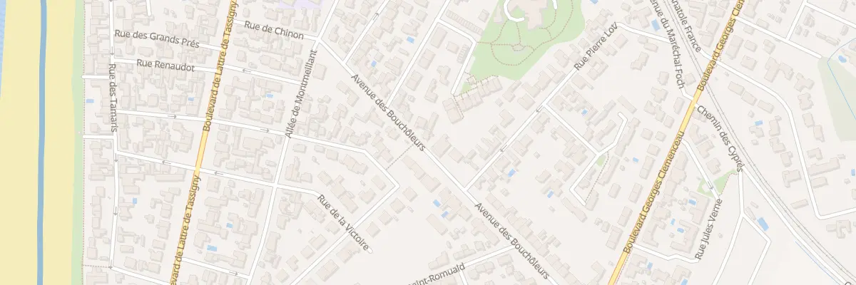 Plan du 21 Av des Boucholeurs à Châtelaillon-Plage