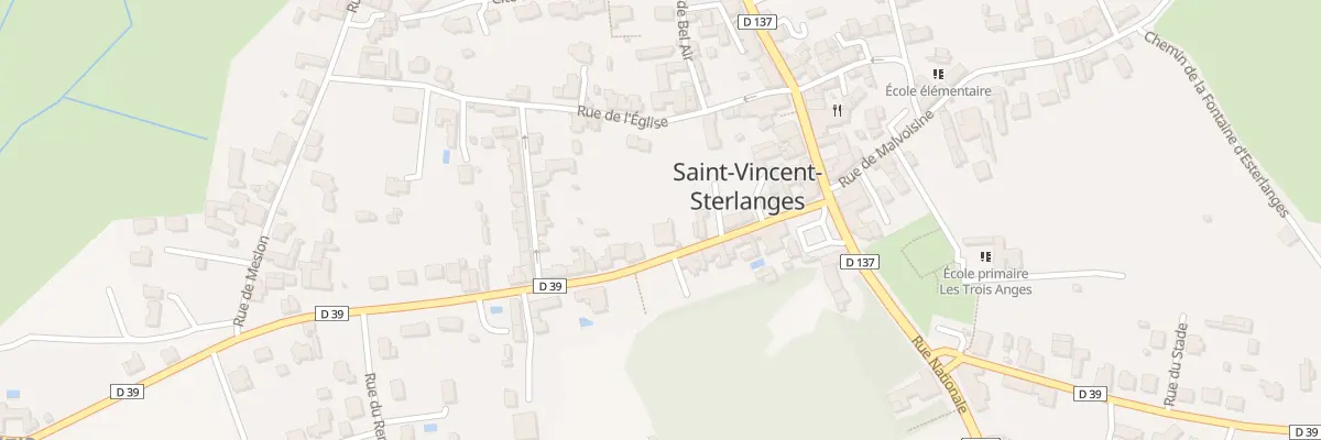 Plan du 18 Rue de sainte-cécile à Saint-Vincent-Sterlanges