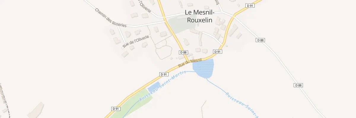 Plan du 1 Rue de l’Oliverie au Mesnil-Rouxelin