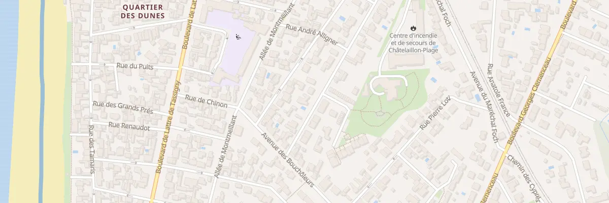 Plan du 42 Rue de Blaye à Châtelaillon-Plage