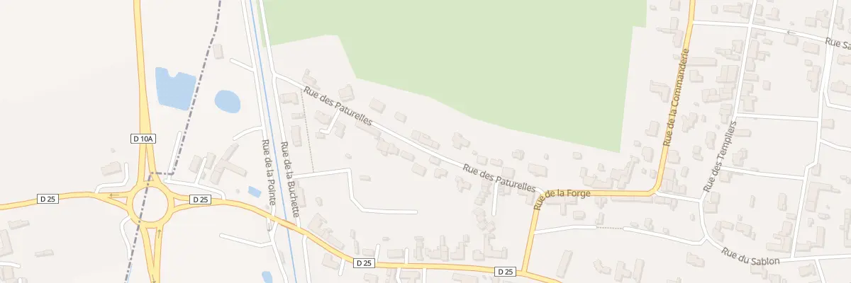 Plan du 12 Rue des paturelles à Puyravault
