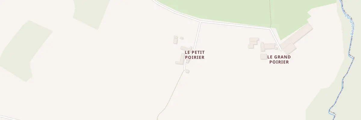 Plan du 20 Le Petit Poirier à La Bazouge-du-Désert