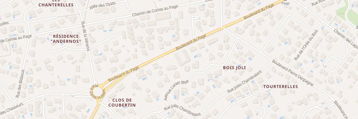 Plan du 12A Bd du Page à Andernos-les-Bains