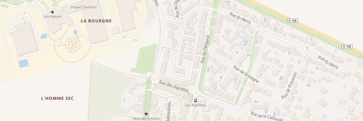 Plan du 14 Rue du Poitou à Périgny