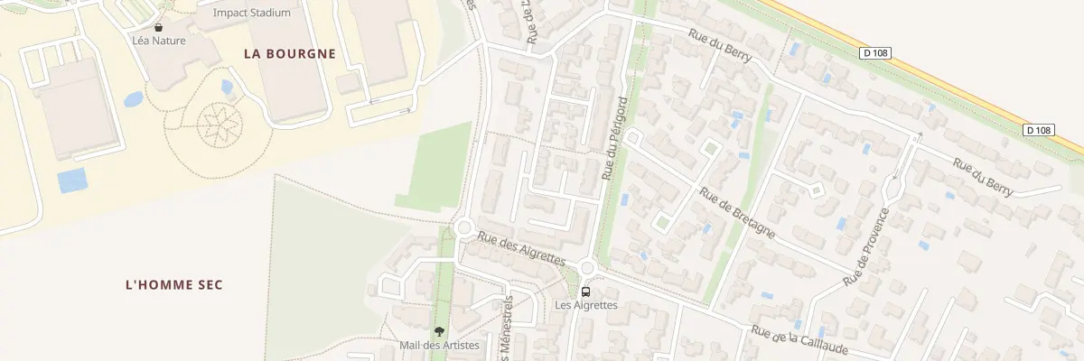 Plan du 12 Rue du Poitou à Périgny