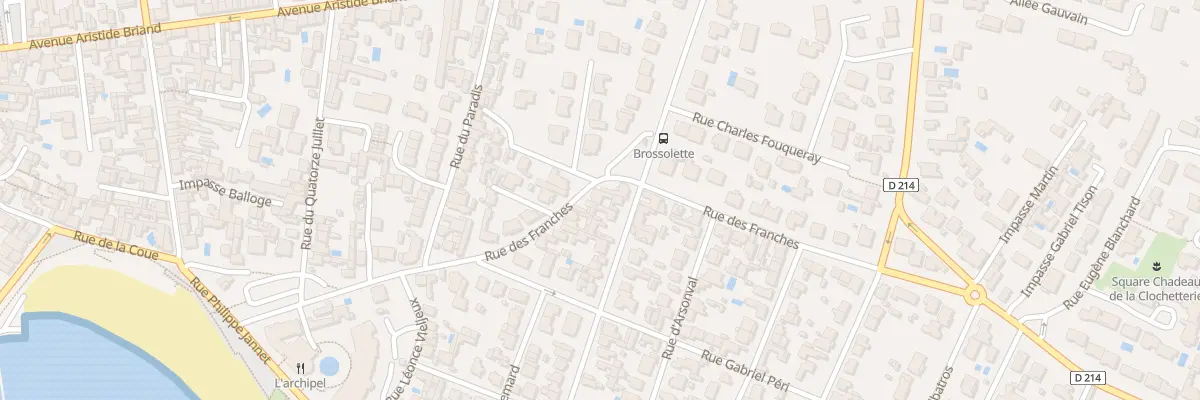 Plan du 27 Rue des Franches à Fouras