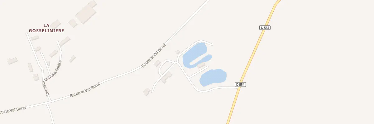 Plan du 1102 Rte le Val Borel à Montbray