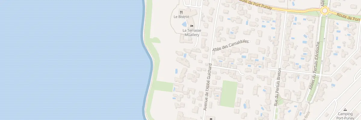 Plan du 22 Av Abbé Guichard à Châtelaillon-Plage