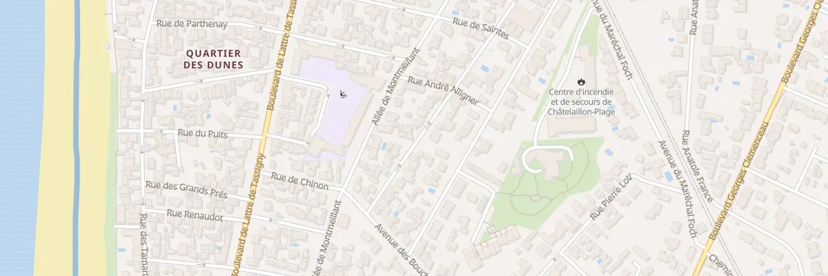 Plan du 40 Rue Irico Libero à Châtelaillon-Plage