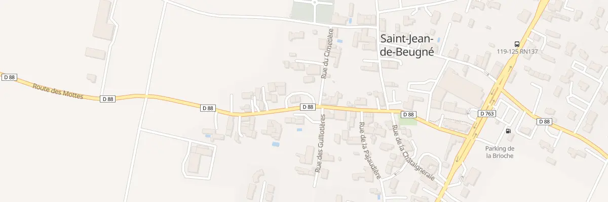 Plan du 58 Rte des Mottes Beugne à Saint-Jean-d’Hermine