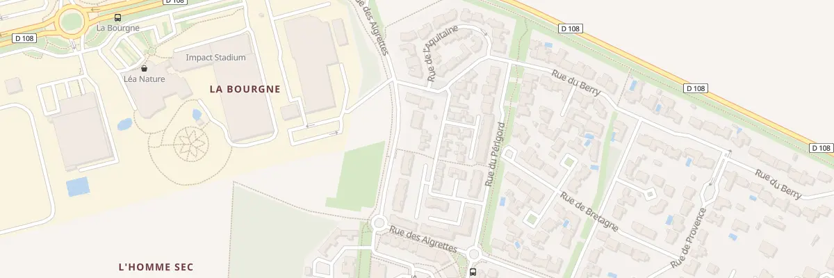 Plan du 11 Rue du Poitou à Périgny