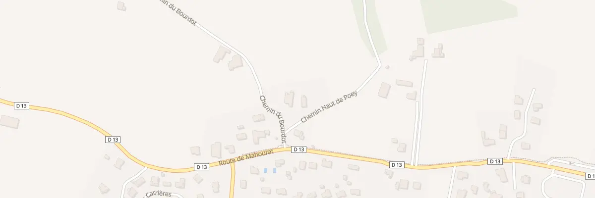 Plan du 20 Che du Bourdot à Heugas